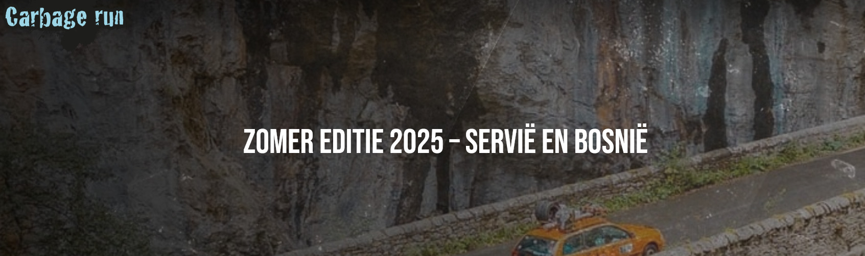 Carbage Run 2025 banner